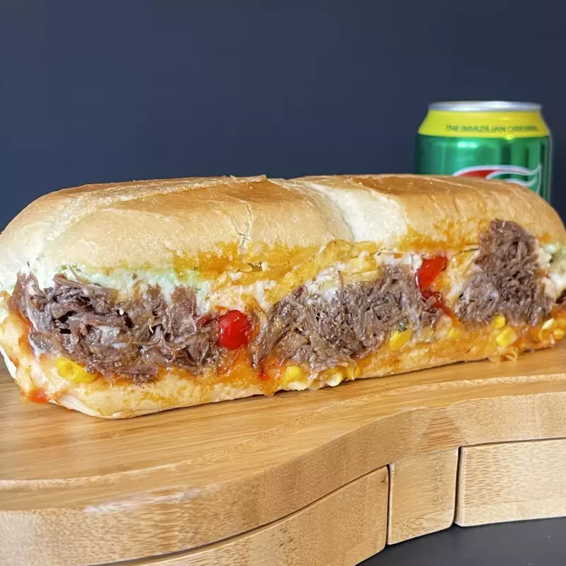 Prensadão meat with biquinho pepper