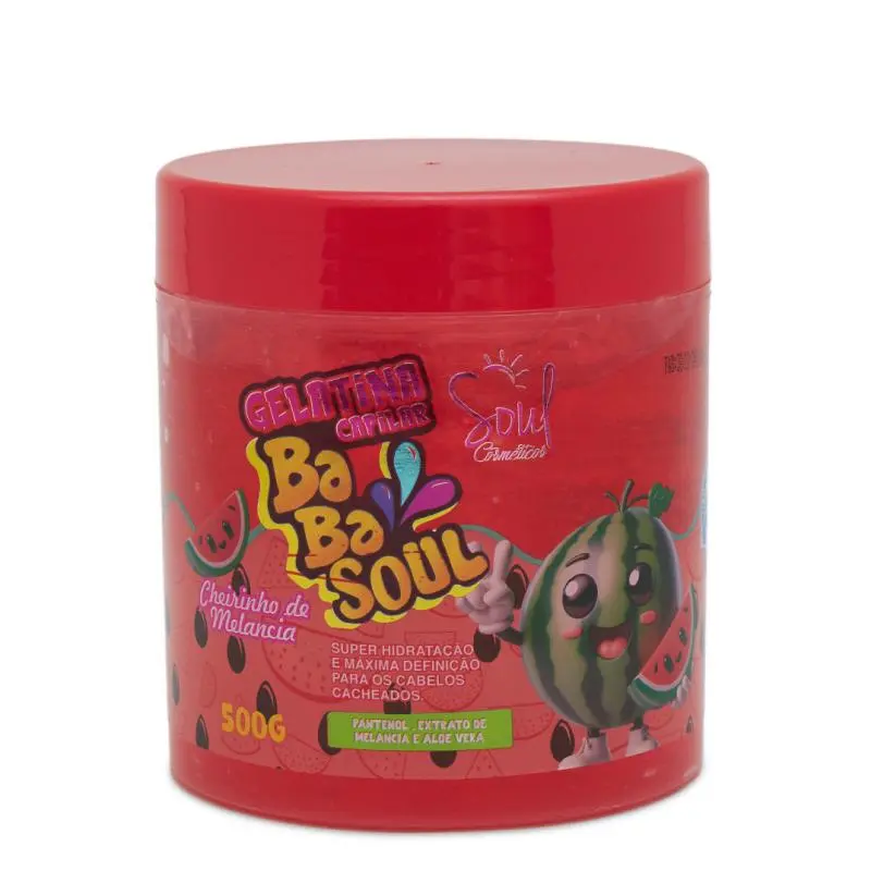 Gelatina Capilar Melancia Babasoul