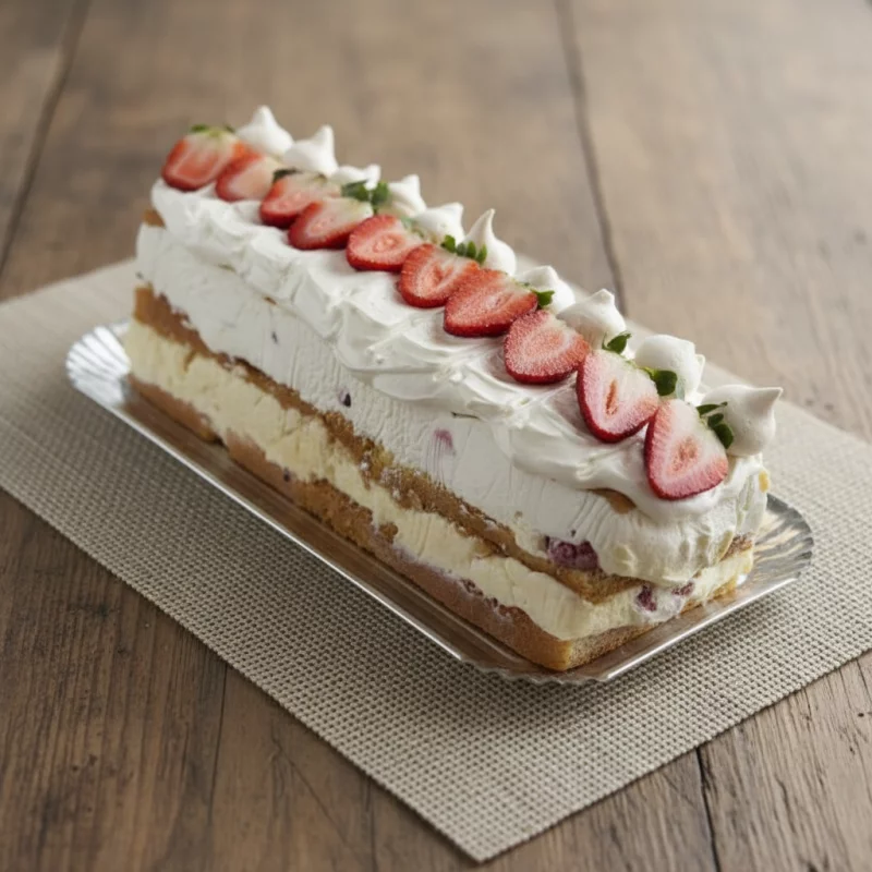Merengue de morango