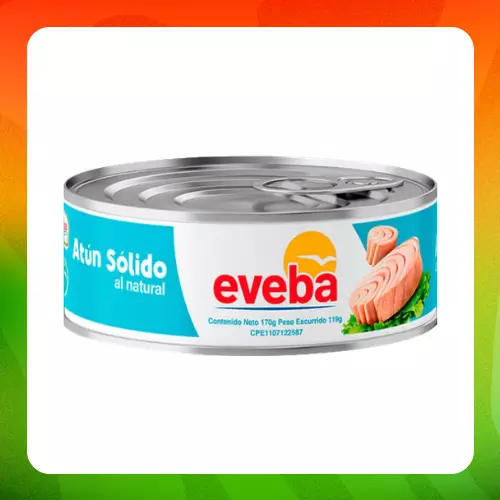 Bulto Eveba Atún Natural 170g
