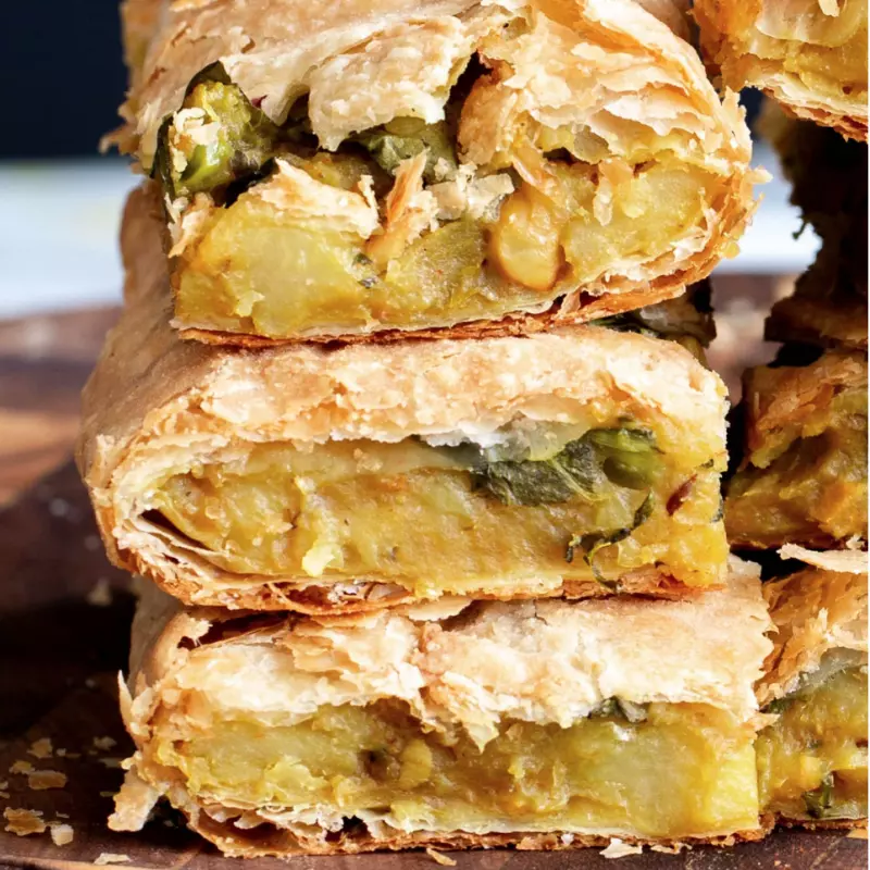 Pastel de samosa