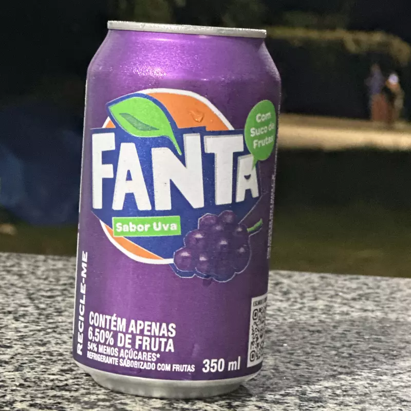 Fanta uva lata 350ml