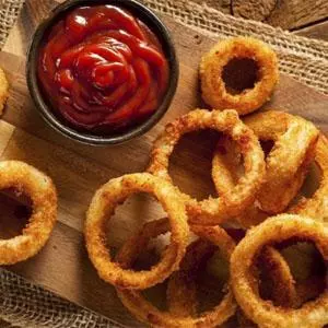 Porção 8 Onins Rings