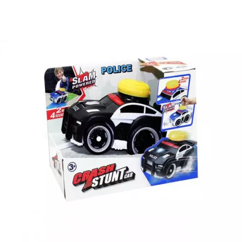 Coche Policia con Luz y Sonido