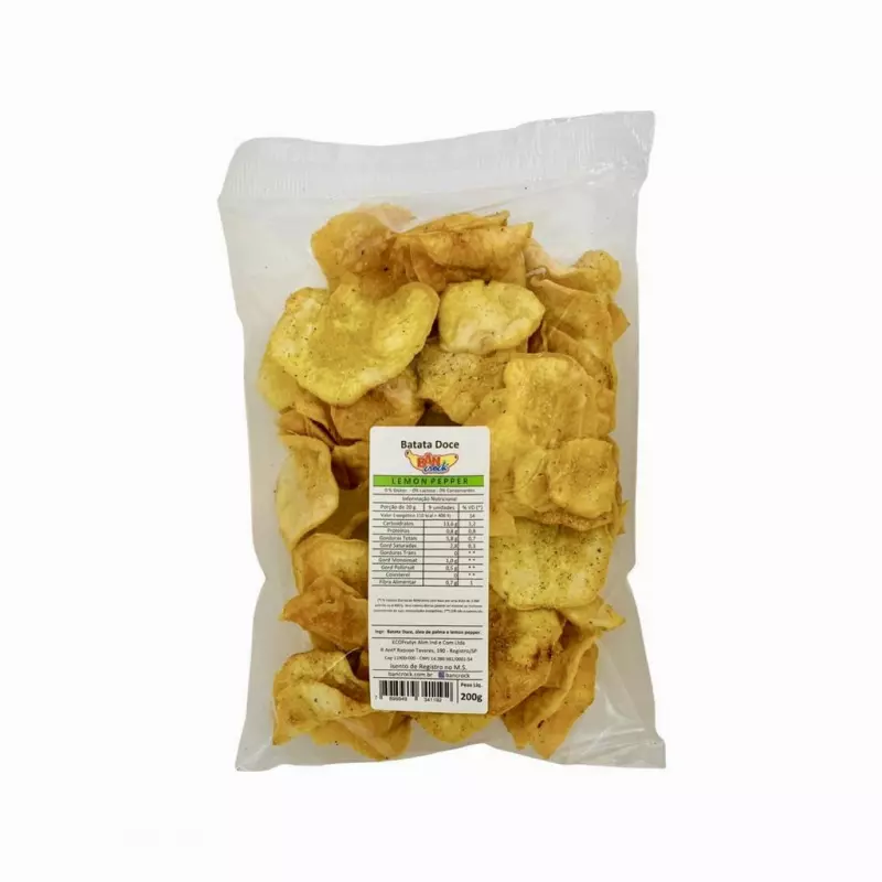 BATATA DOCE CHIPS 120g