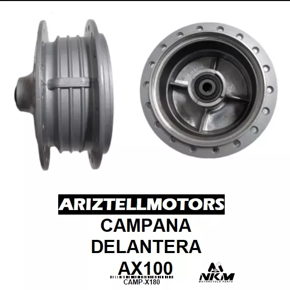 CAMPANA DELANTERA AX100