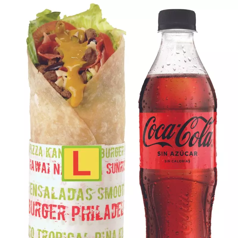 1 Wrap L + 1 Bebida