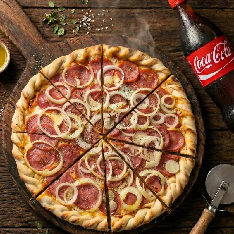 Calabresa + Coca 1 litro