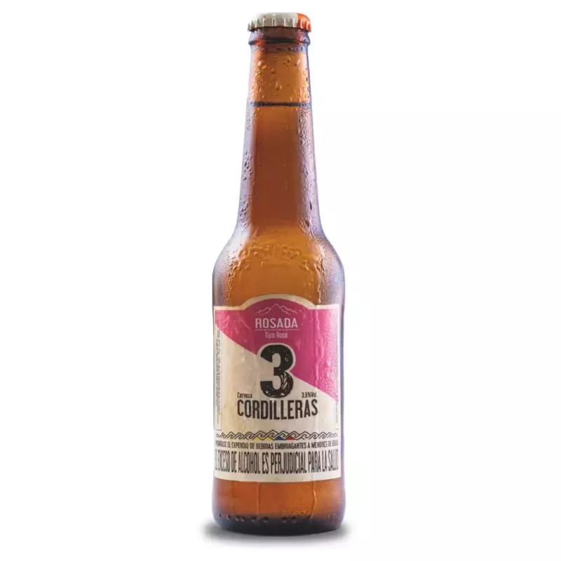CERVEZA ARTESANAL ROSE 3 CORDIILLERA