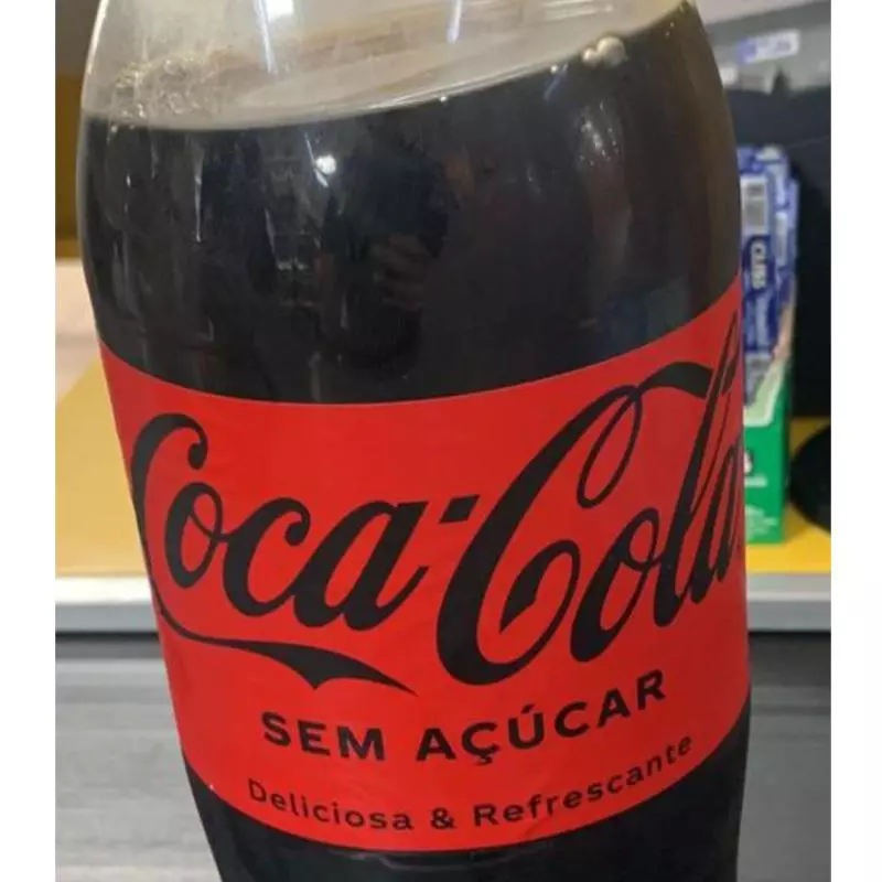 coca cola ´´zero açucar