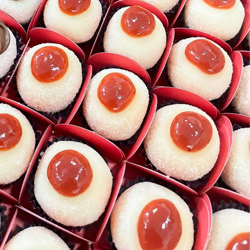 Brigadeiro de Romeu e Julieta