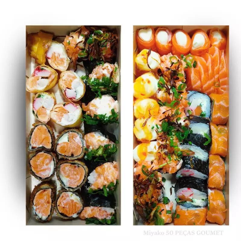 MIYAKO - 50 Peças Gourmet