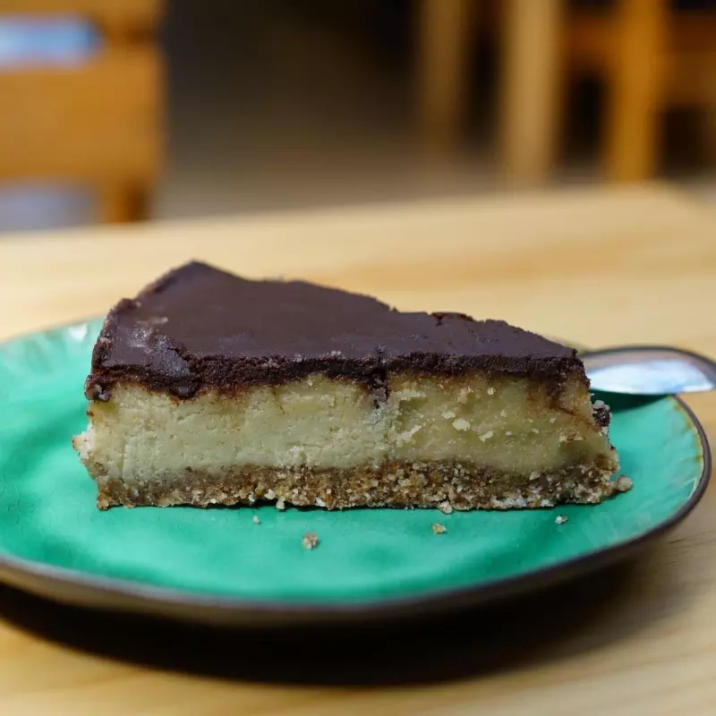 Cheesegay vegano de chocolate