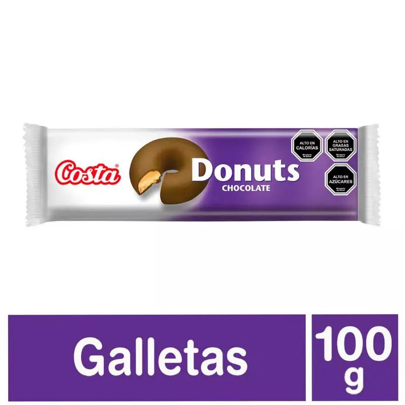 Galleta Donuts Chocolate Costa 100 G