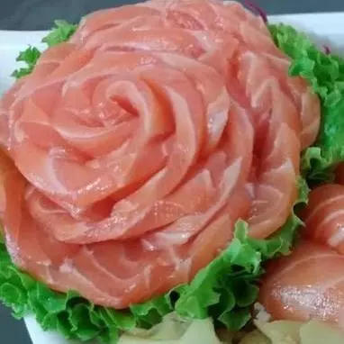 sashimi salmão