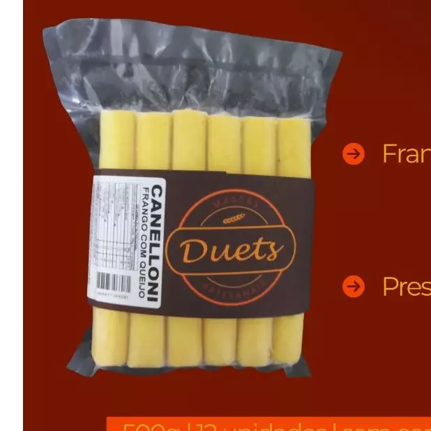 Caneloni Presunto e Queijo