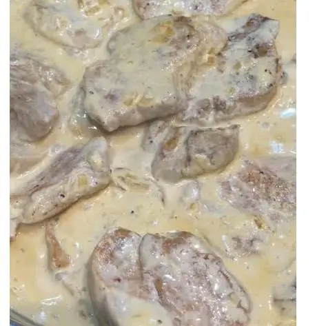 Posta de Atum Ao Molho Branco