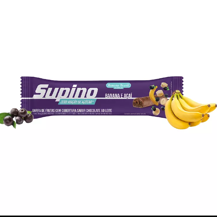 Barra de Banana e Açai Zero - Supino 24g