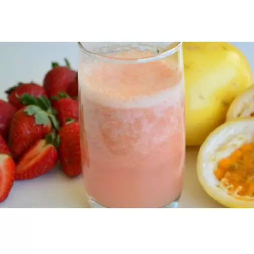 Suco de Morango c/ Maracujá .. 500ml