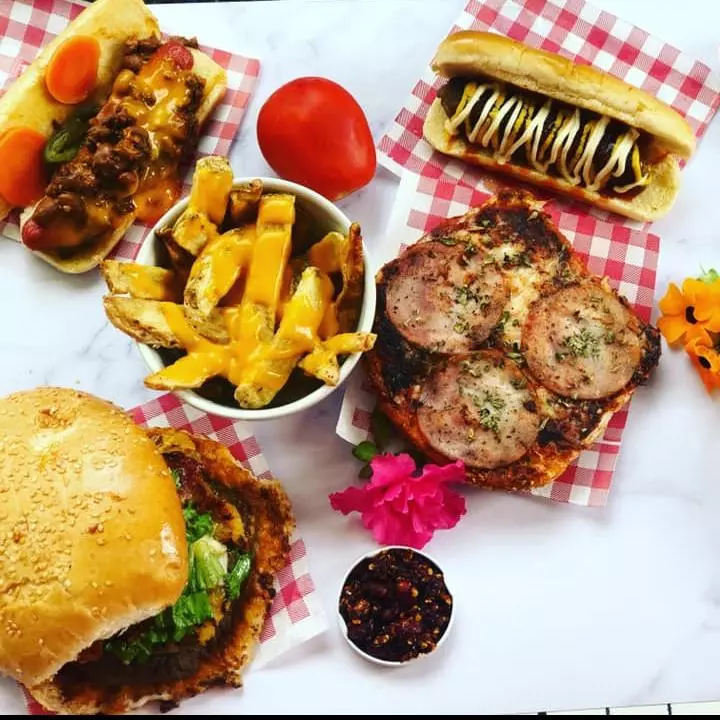 hamburguesa hawaiana