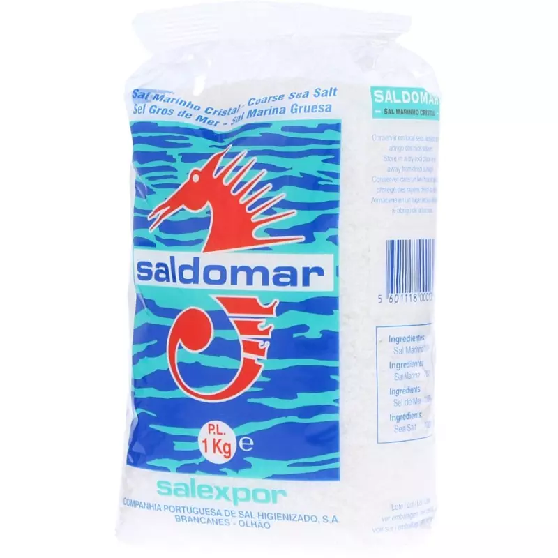 Sal Grosso Saldomar 1kg