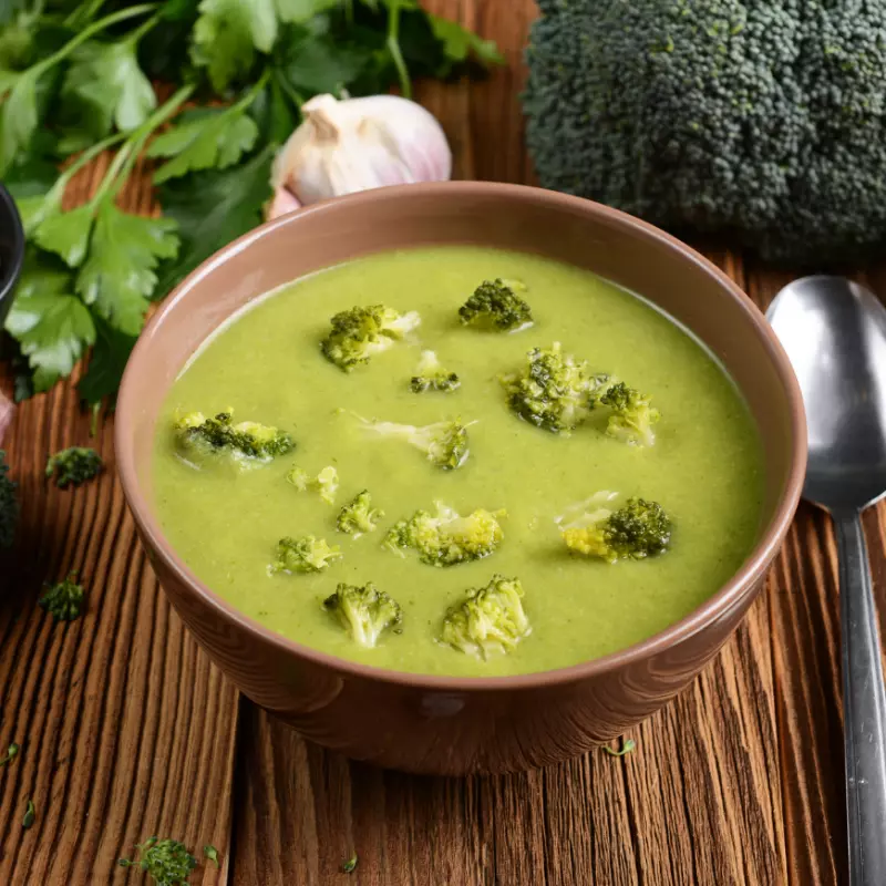 Crema de Brócoli Anti resfríos