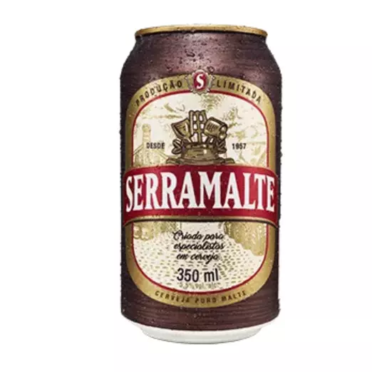 Cerveja Serramalte - LATA 350 ml