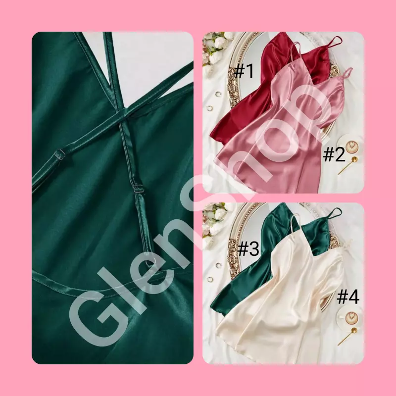 Camisones de satén talla plus