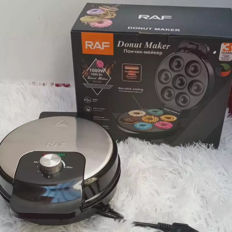 🌟MAQUINA DE 7 MINI DONAS REGULABLE