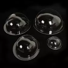 Media esfera redonda plastica