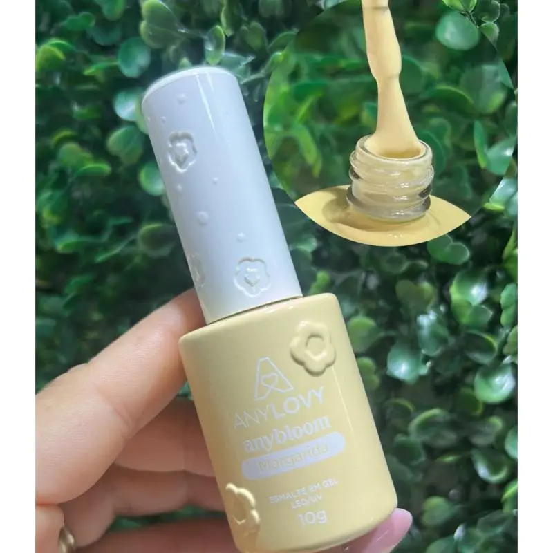 Esmalte Em Gel Any Lovy Amarelo