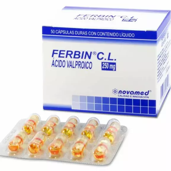 FERBIN 250 MG 50 CAPSULAS