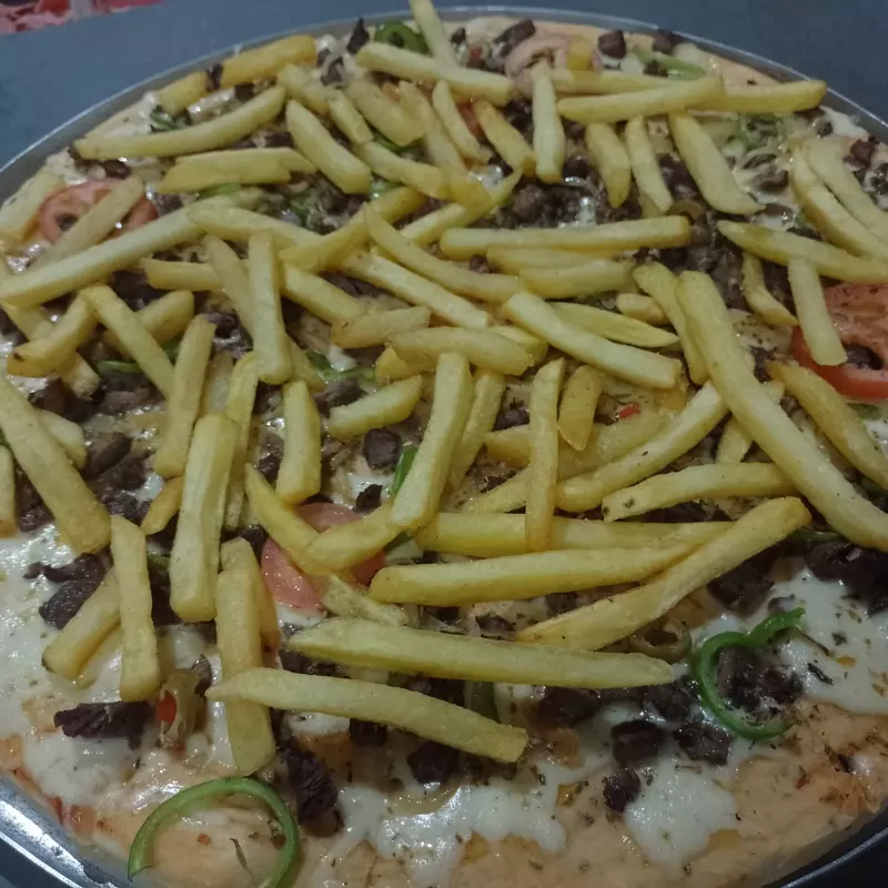 Carne com Fritas