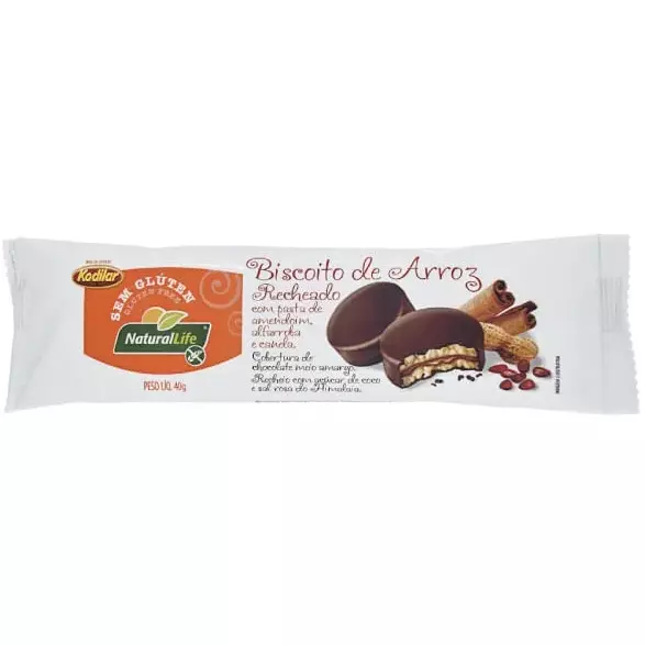 Biscoito de Arroz c/ Alfarroba e can