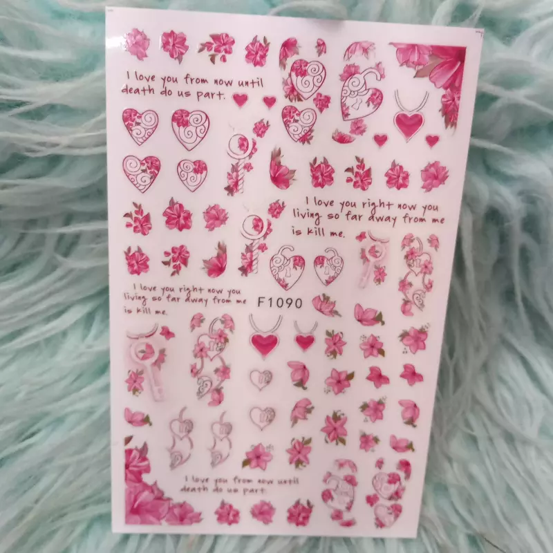 Calcomanía 3D (F1090)