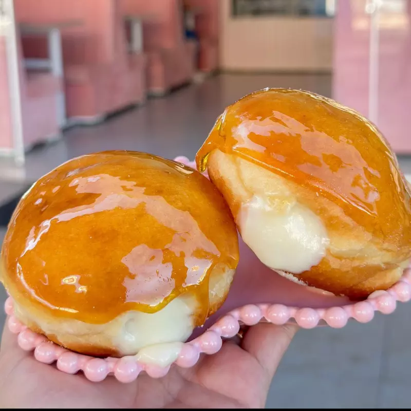 Sonho creme brûleé
