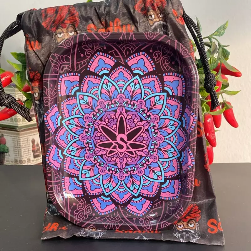 Bandeja Sadhu Mandala Rosa