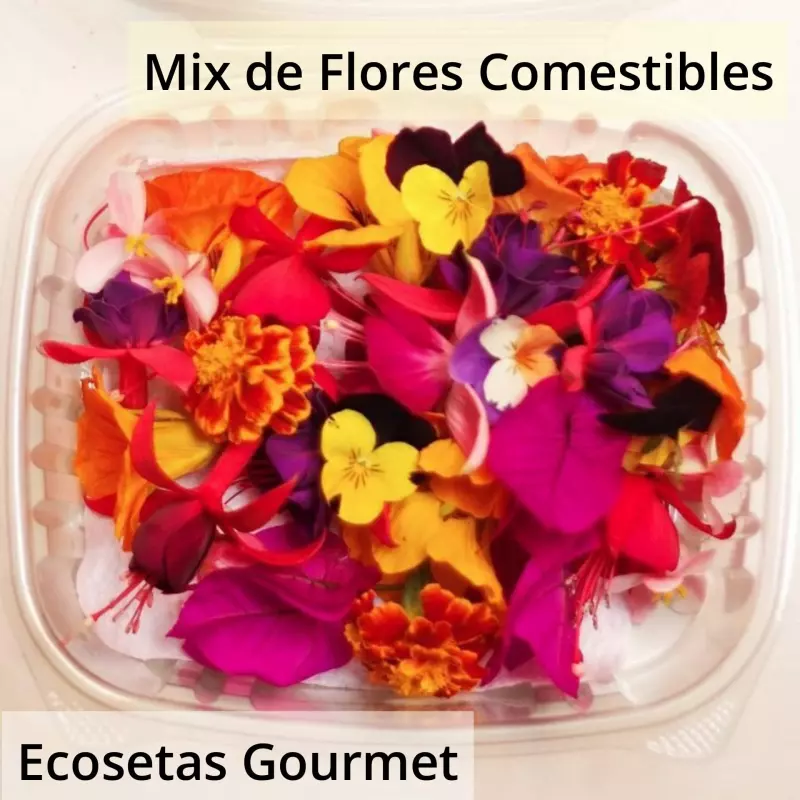 Caja Flores Orgánicas x30 unidades 1 Sola Especie