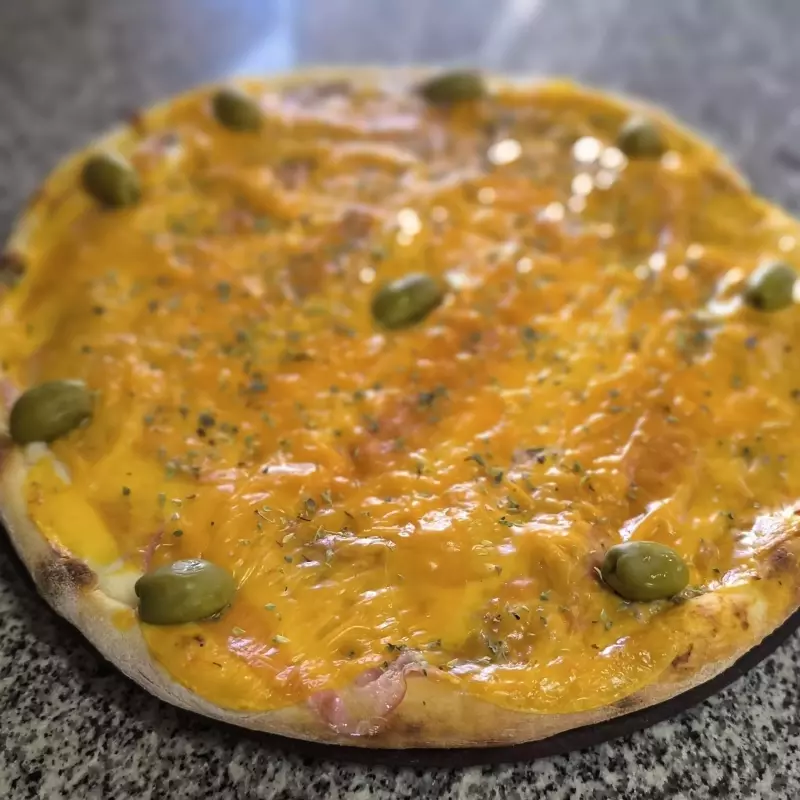 34. Cheddar y Panceta