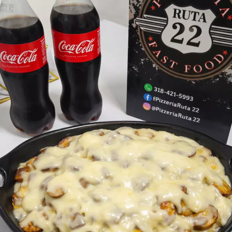 Salchi Maduro gratinado