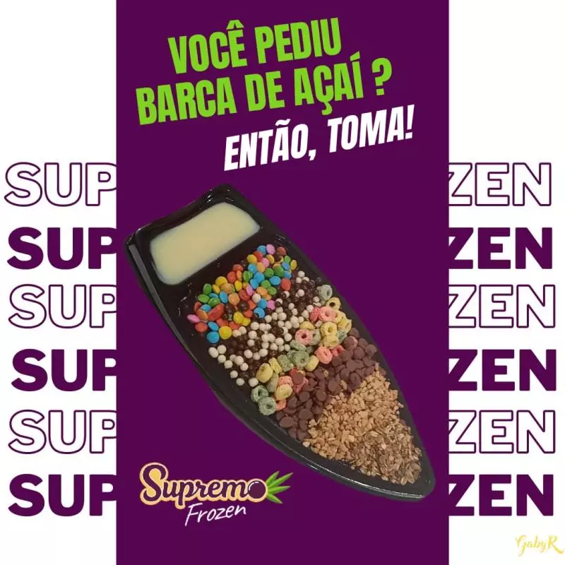 Barca de Supremo Frozen