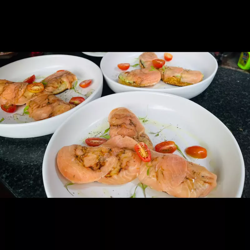 Toast de salmon