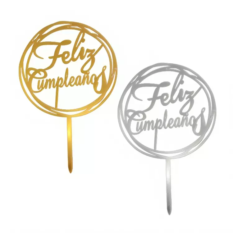 169  TOPPER FELIZ CUMPLEAÑOS- 16X10