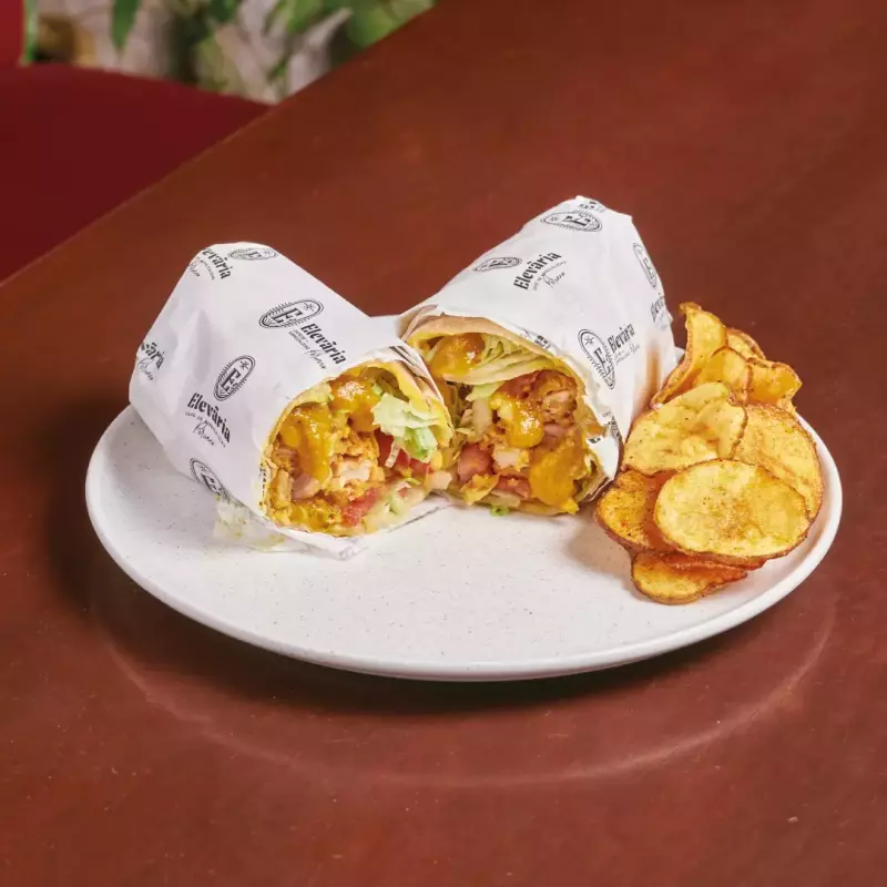 Wraps de Crispy Mango