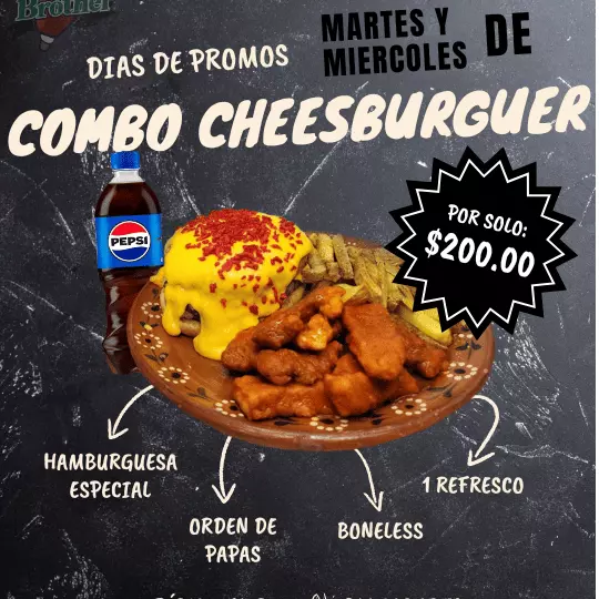 Combo Cheesburger