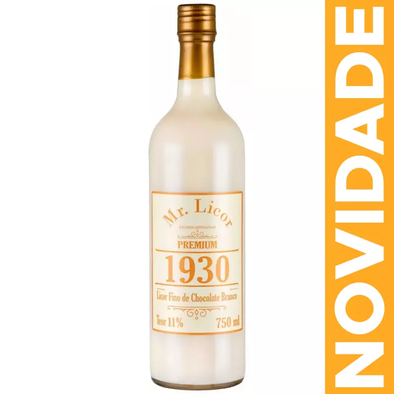 Mr. Licor Chocolate Branco 750ml