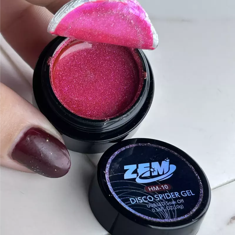 Glitter Em Gel Zem 10