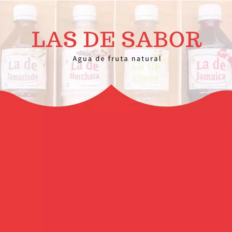 Aguas naturales de sabor