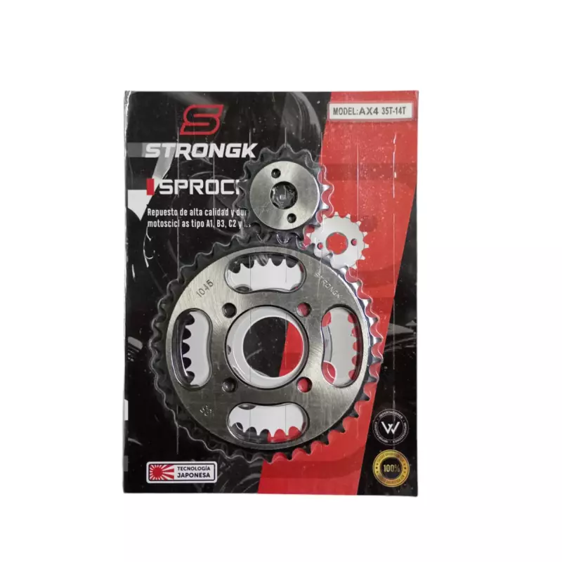 SET SPROCKET AX4 35T14T STRONGK