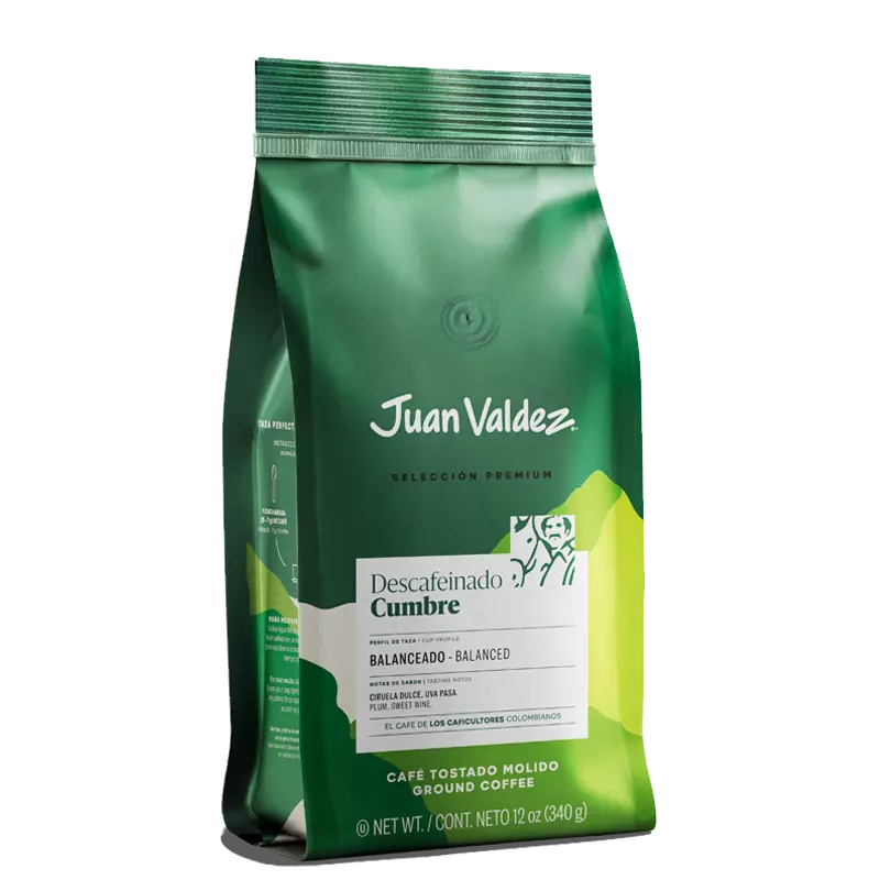 CAFE EMPACADO MOLIDO CUMBRE DESCAFE